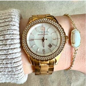 EUC Michael Kors MK5403 Madison Rose Gold Watch